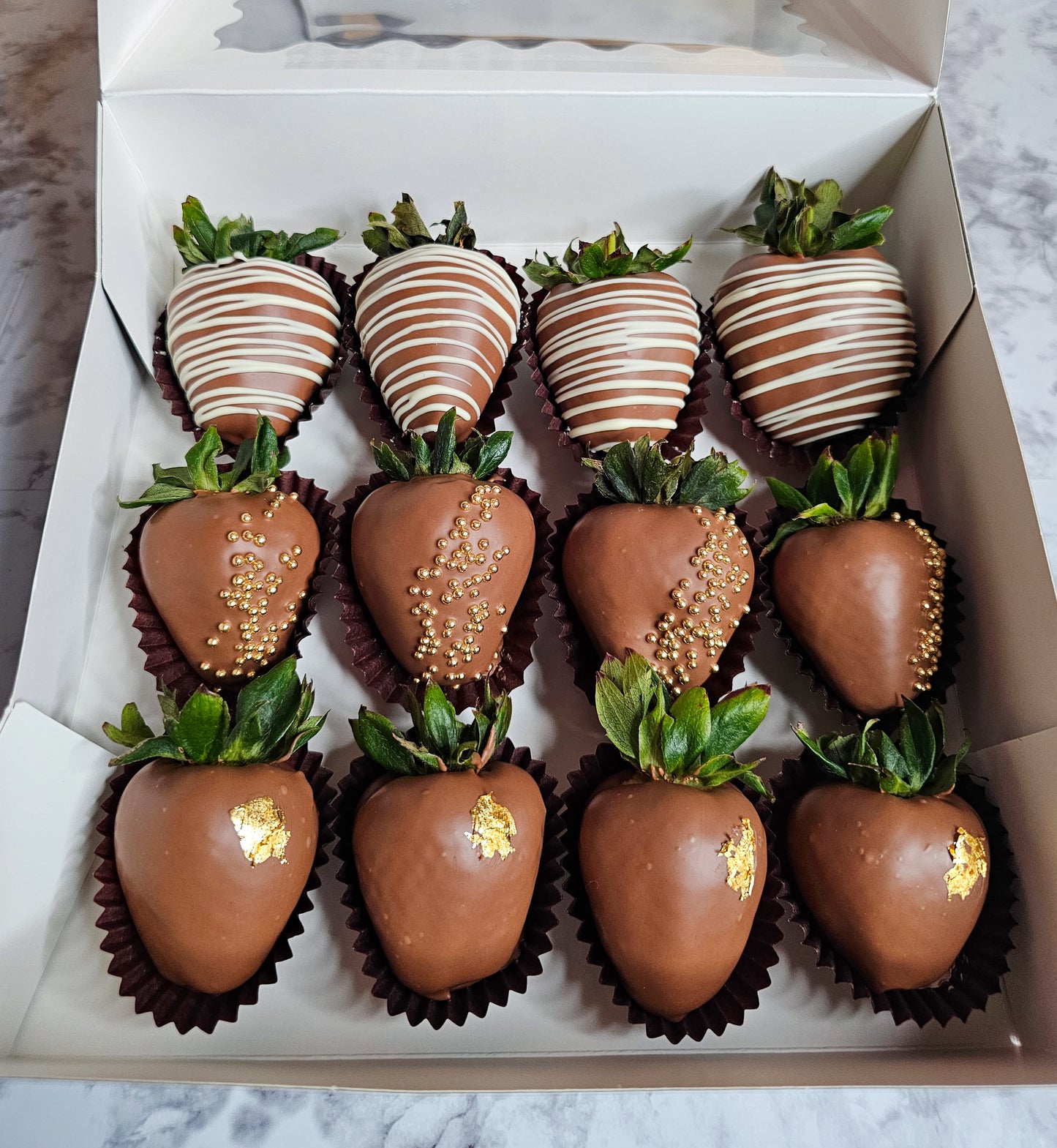 A Dozen Chocolate Covered Mother's Day Strawberries