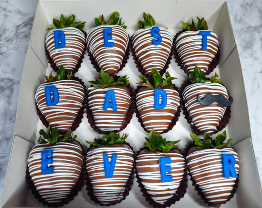 Best Dad Ever Strawberries