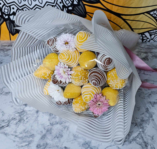 Chocolate Covered Strawberry Bouquet